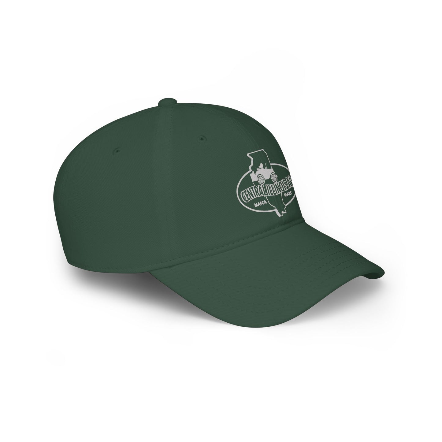 Central Illinois A's Low Profile Baseball Cap – Vintage State Logo Hat