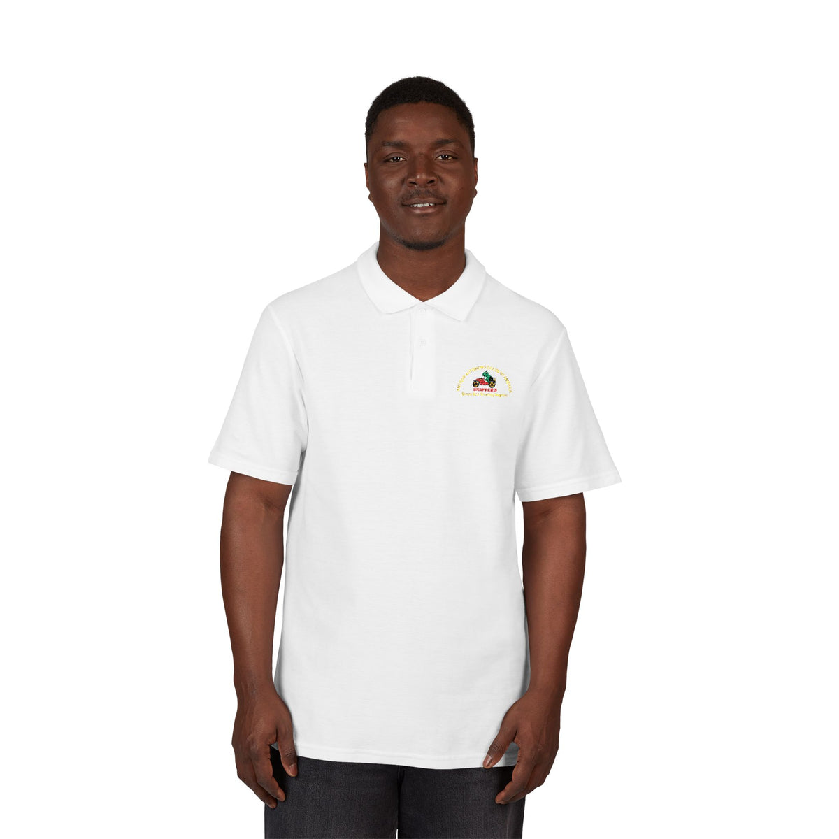 Snapper’s Brass Embroidered Polo
