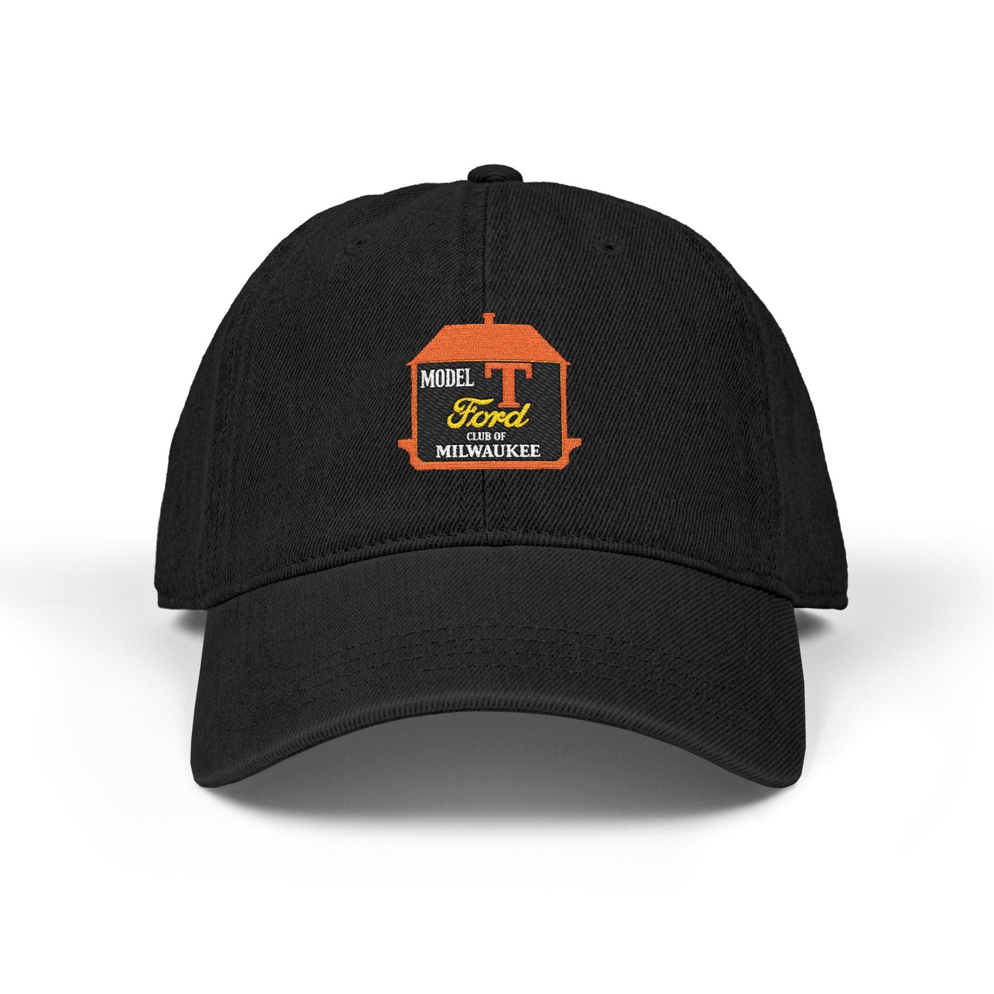 Greater Milwaukee Model T Ford Club Embroidered Denim Hat — Logo Cap