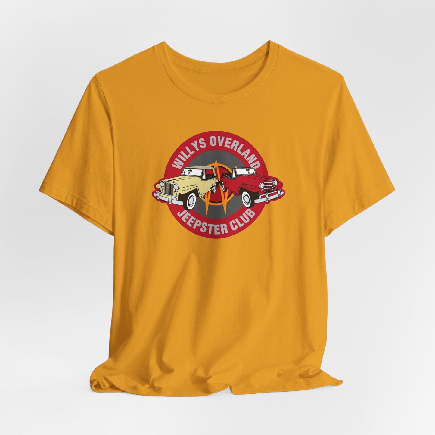 Willys Overland Jeepster Club T-Shirt - Unisex Jersey Short Sleeve Tee