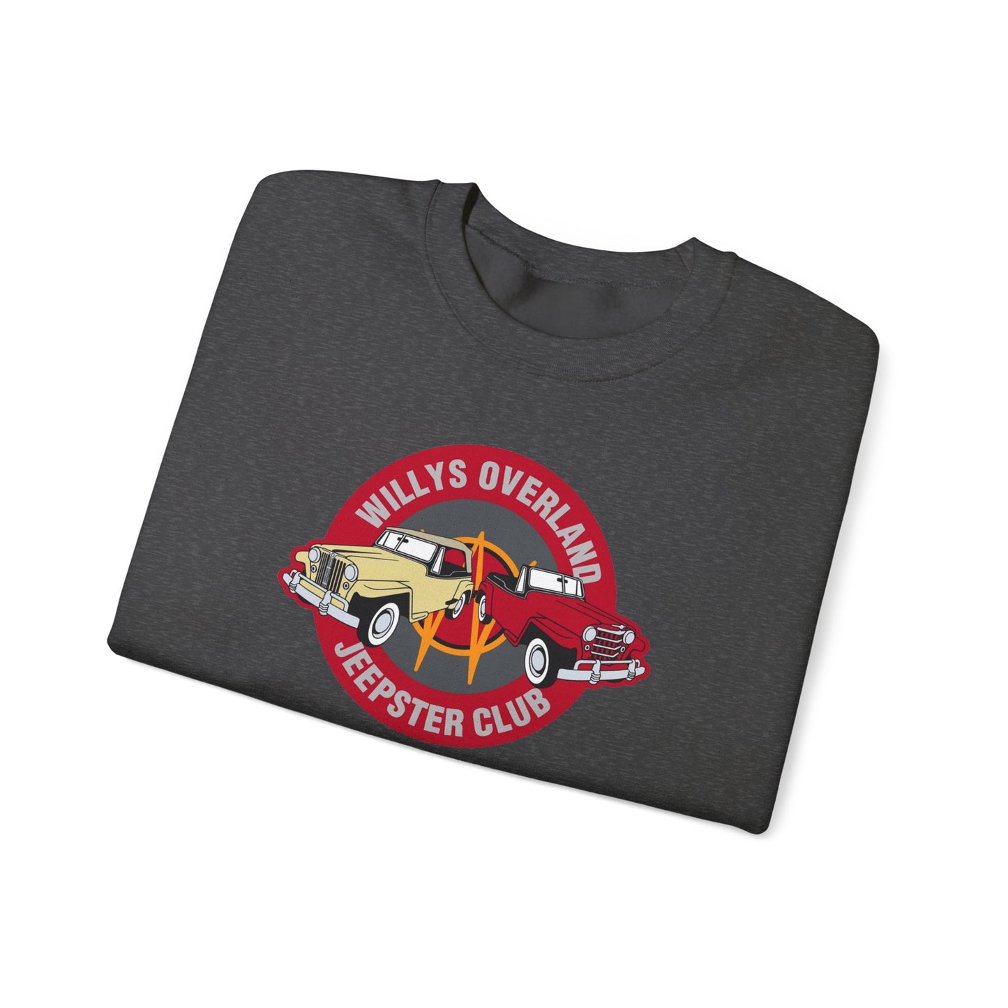 Willys Overland Jeepster Club Sweatshirt - Unisex Heavy Blend™ Crewneck Sweatshirt