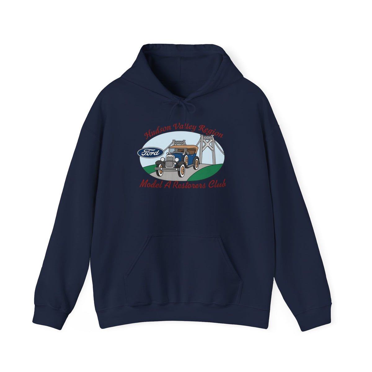 Hudson Valley Region Model A Restorers Club Unisex Heavy Blend™ Hooded Sweatshirt