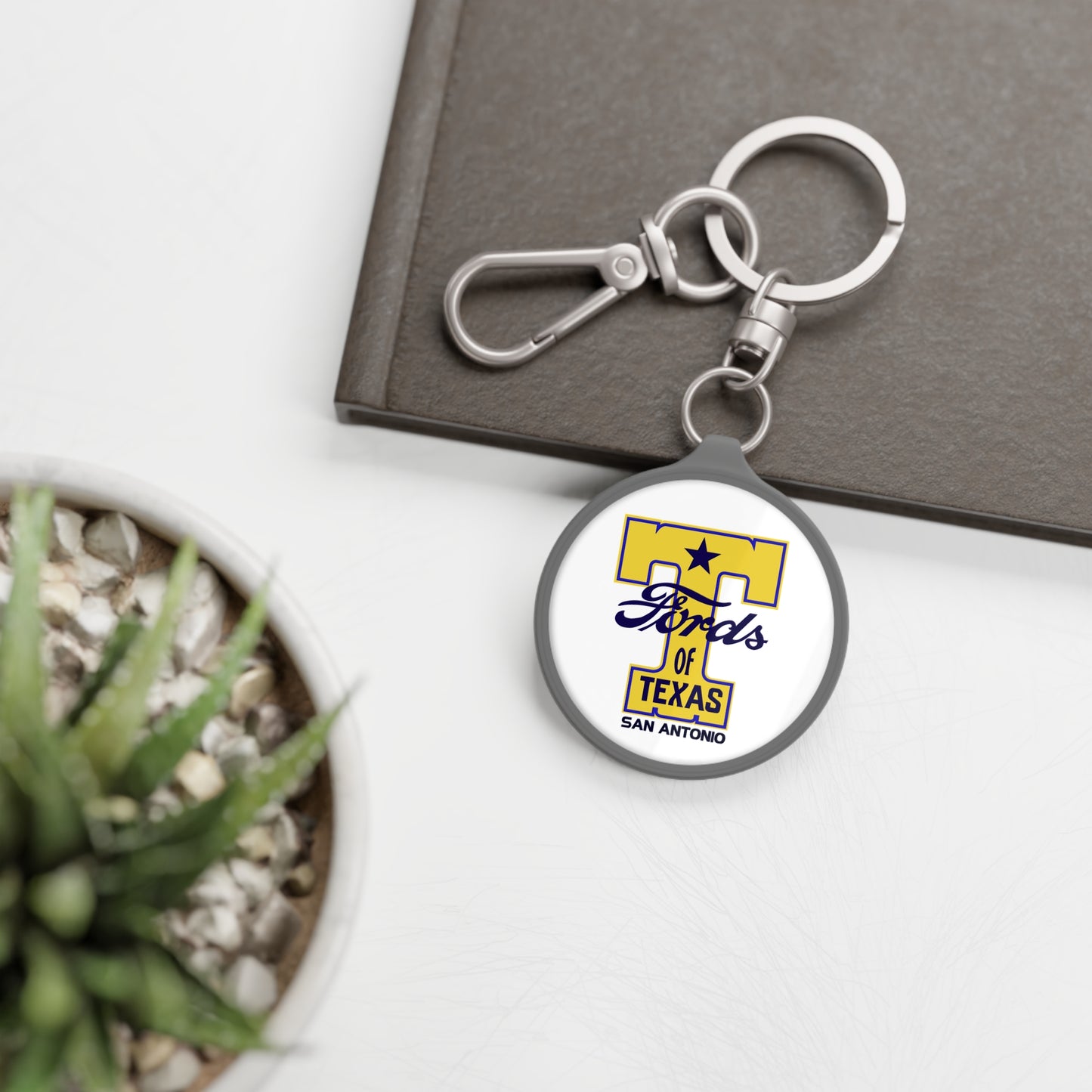 T Fords of Texas Keyring Tag