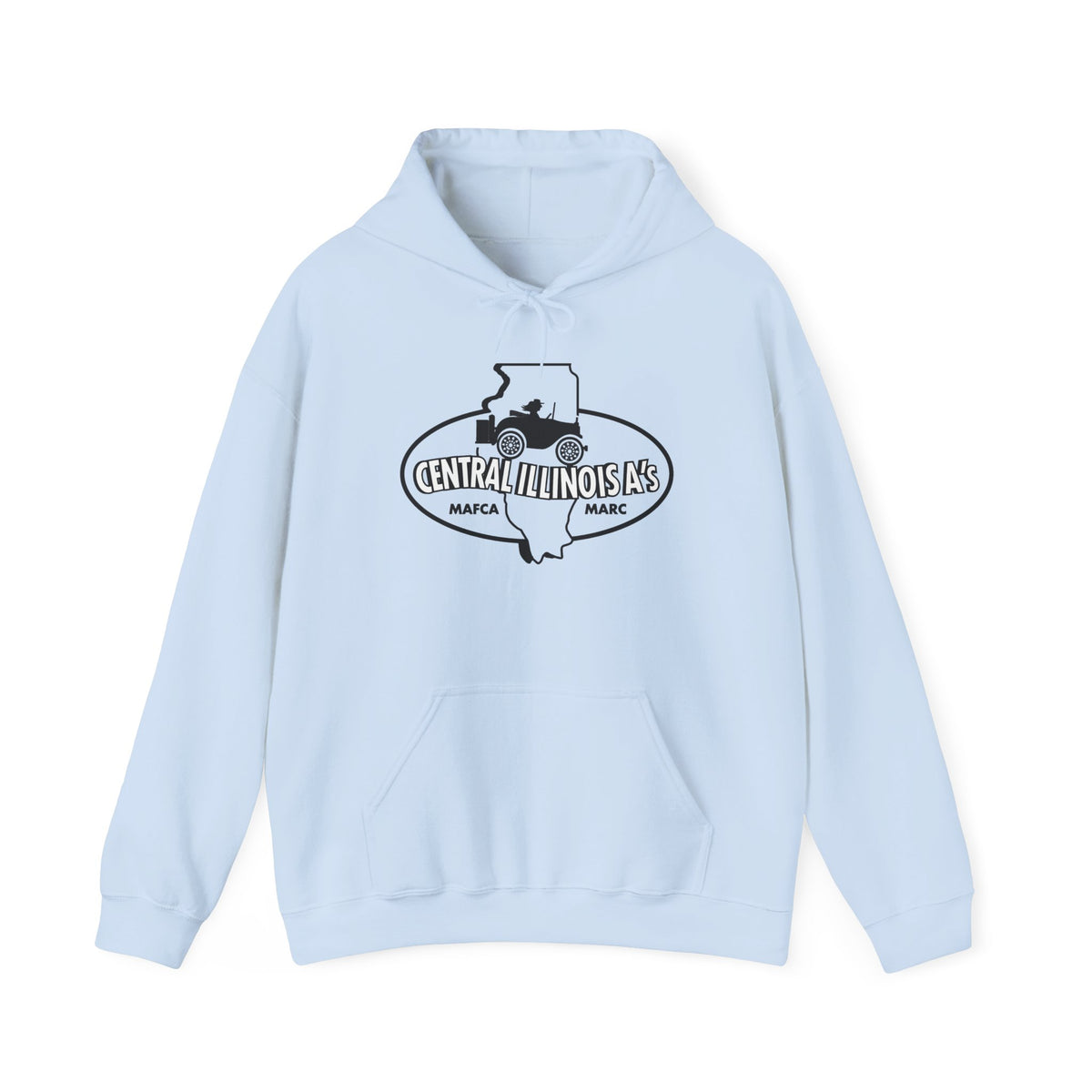 Central Illinois A's Hoodie — Unisex Heavy Blend™ Hooded Sweatshirt