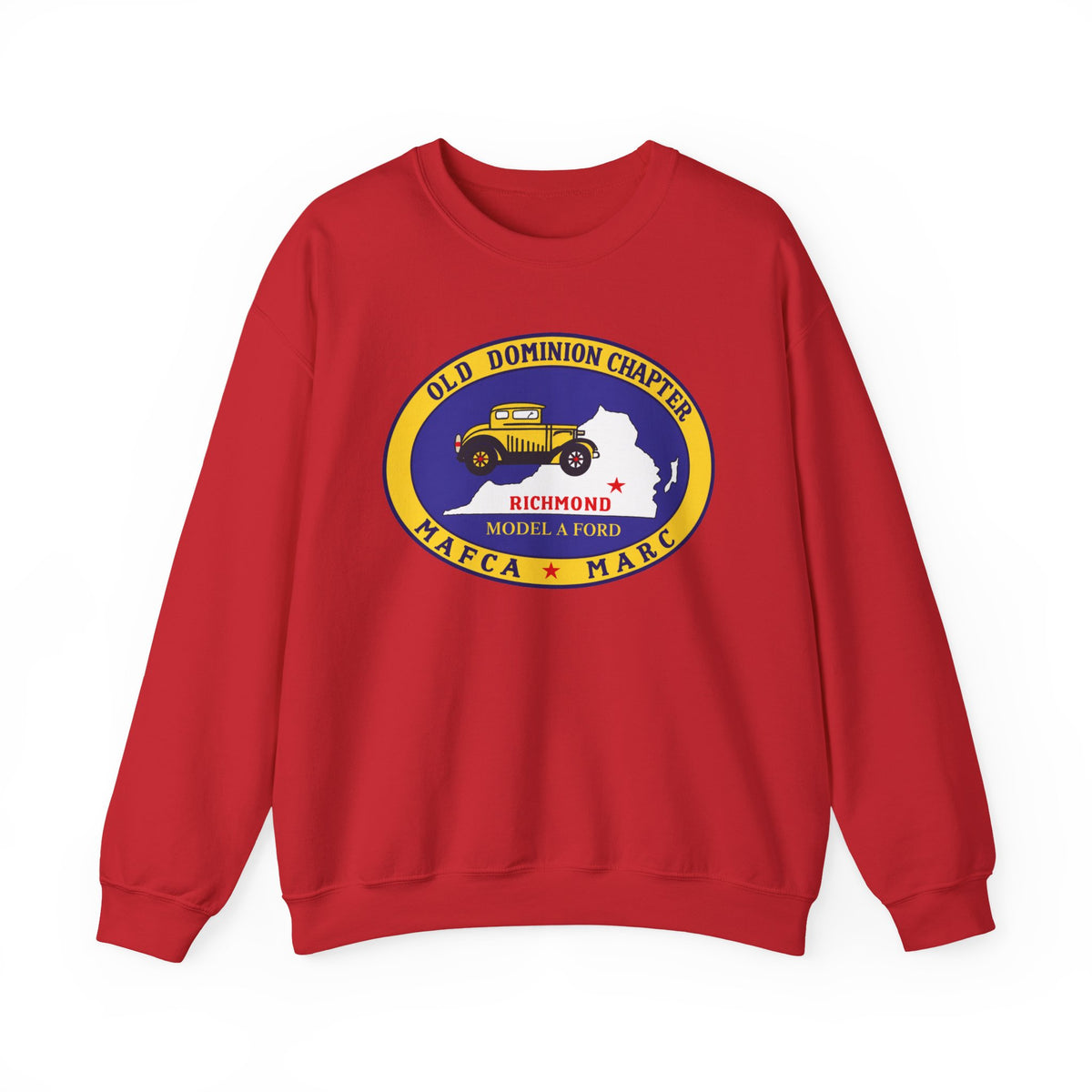 Old Dominion Model A Ford Club Crewneck Sweatshirt – Unisex Heavy Blend™ Crewneck Sweatshirt