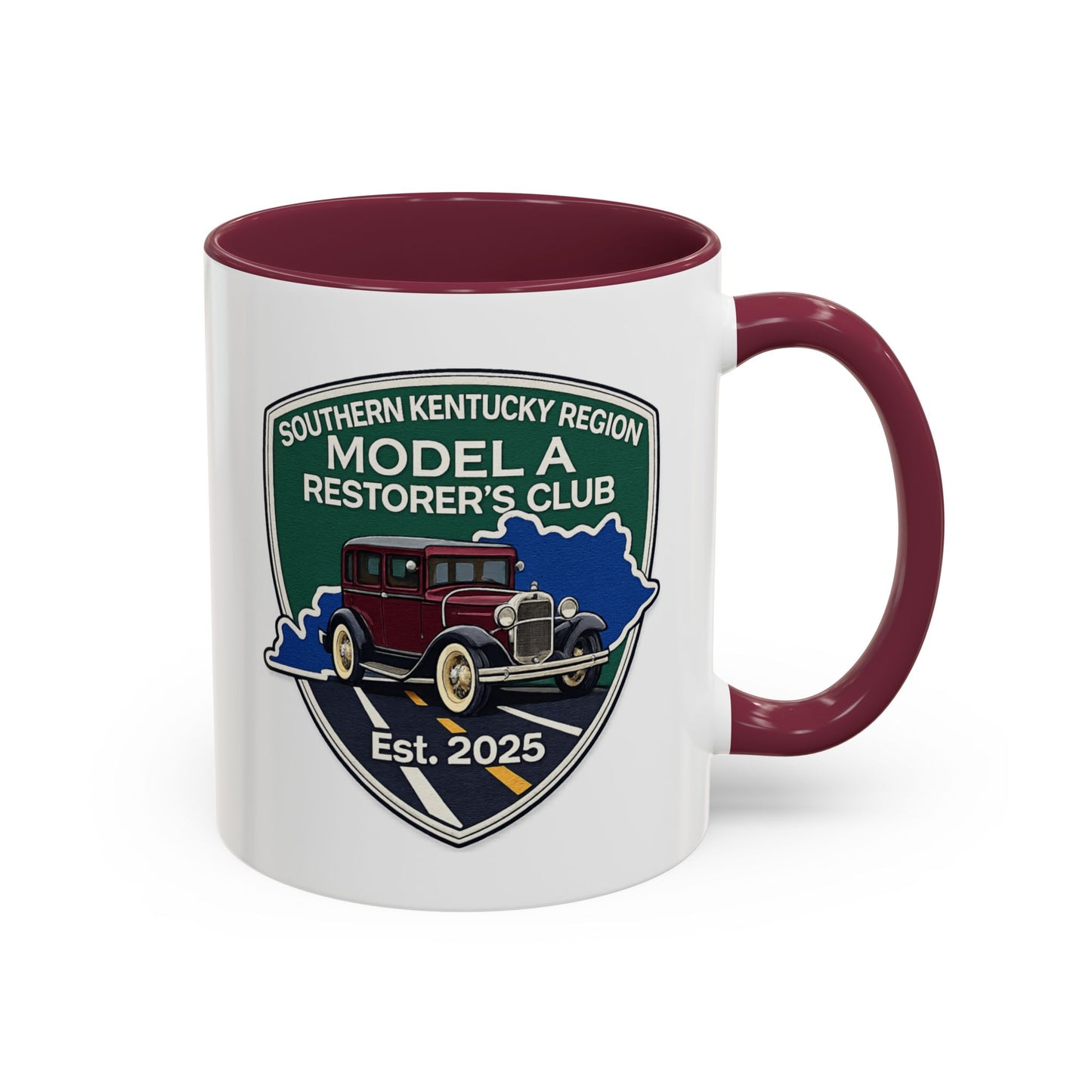 Southern Kentucky Region Model A Restorer's Club Club Mug — Southern Kentucky Region Est. 2025 (11oz/15oz)