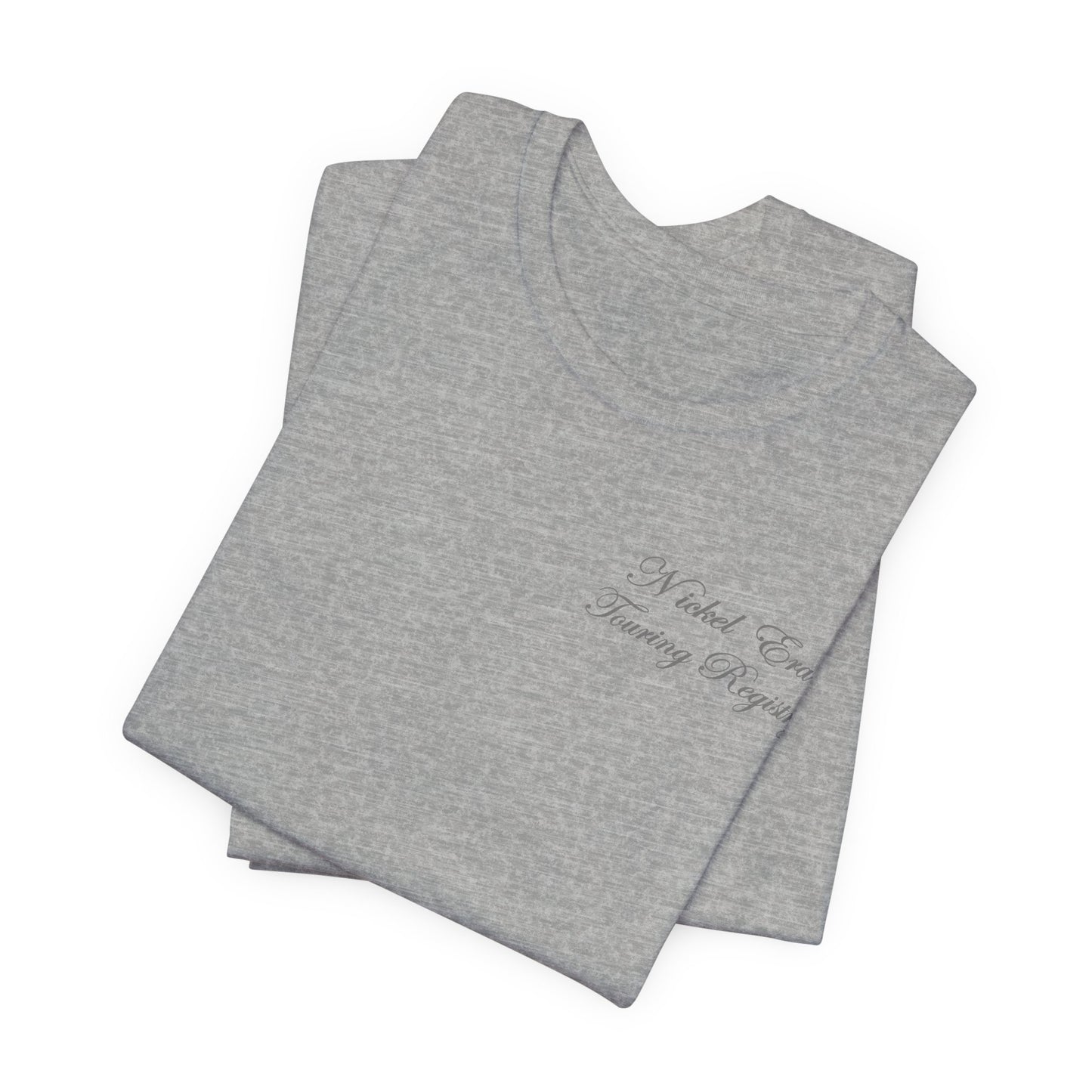 Nickel Era Touring Registry Chest Tee - Casual Cotton T-Shirt