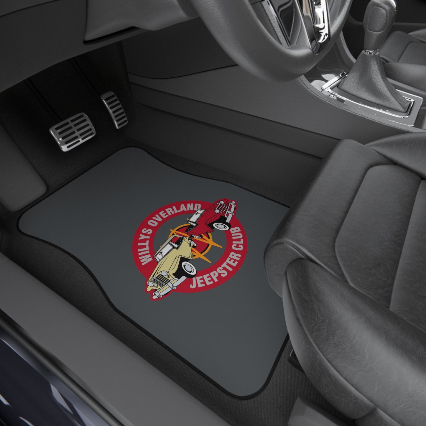 Willys Overland Jeepster Club Car Floor Mats (Set of 4)