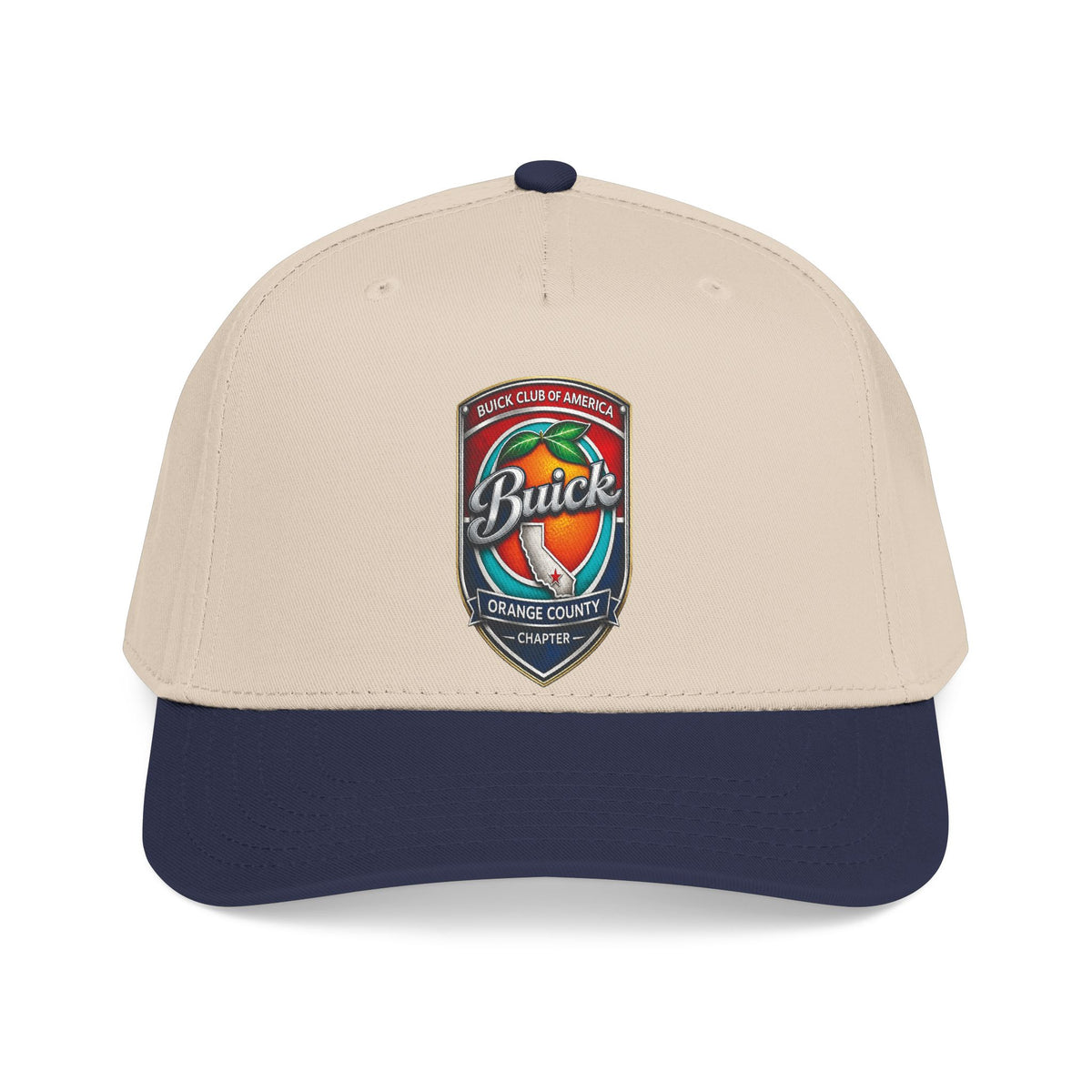 Buick Orange County Chapter Baseball Cap — Vintage Logo Mid-Profile Hat