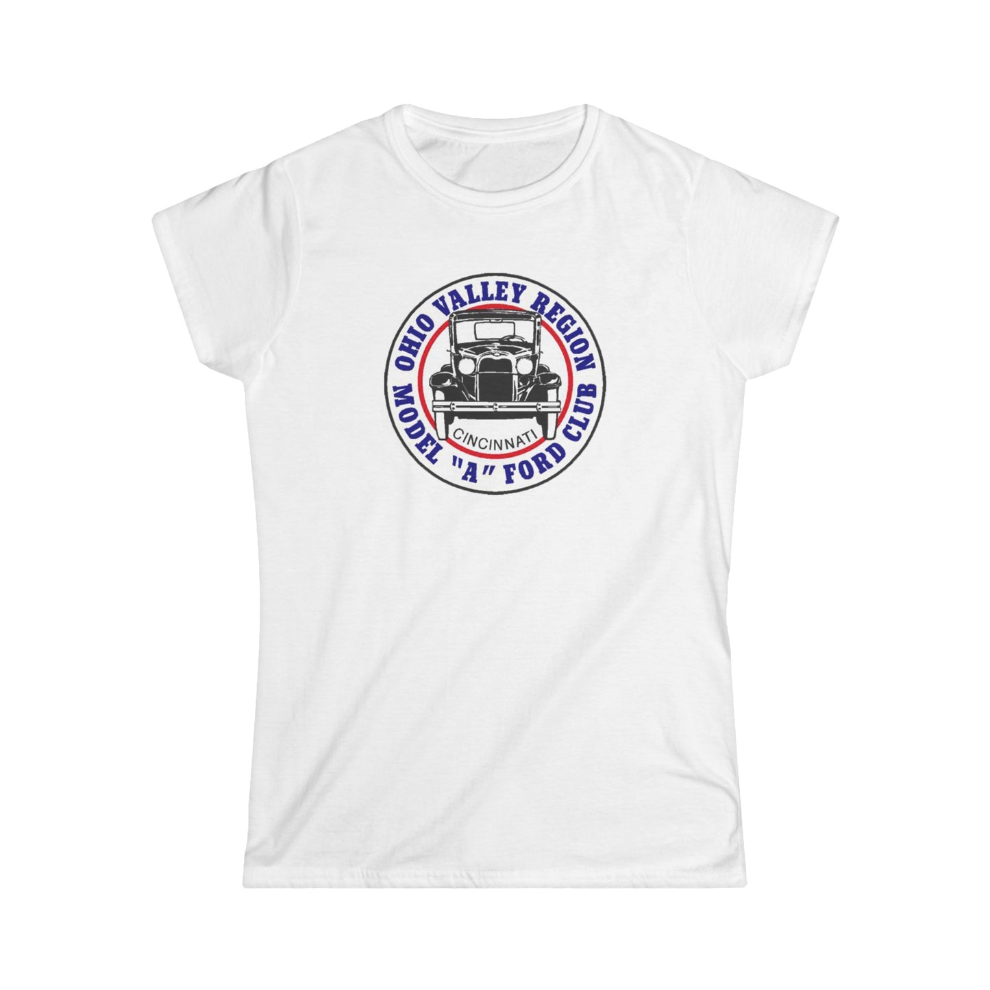 Ohio Valley Region Model A Ford Club Women's Softstyle Tee