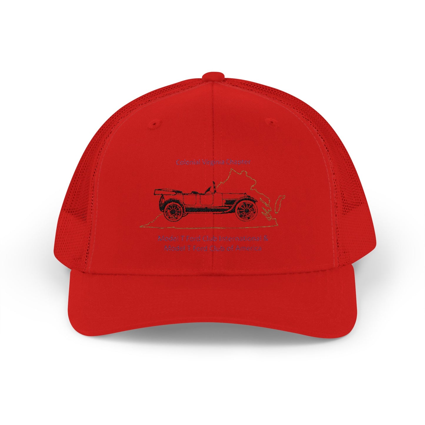 Colonial Virginia Chapter (Embroidered) Snapback Trucker Cap