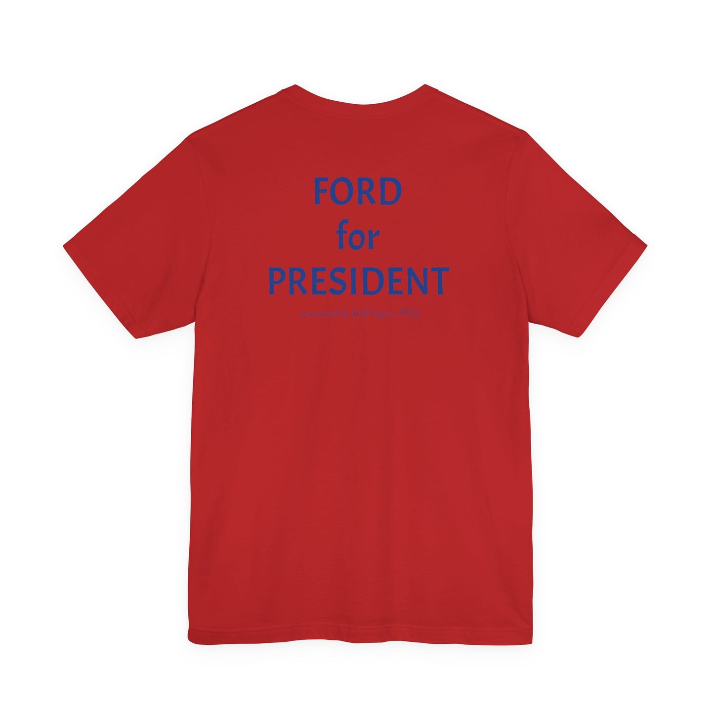Will Rogers Model A Club - Unisex Jersey Short Sleeve T-Shirt - FORD for PRESIDENT