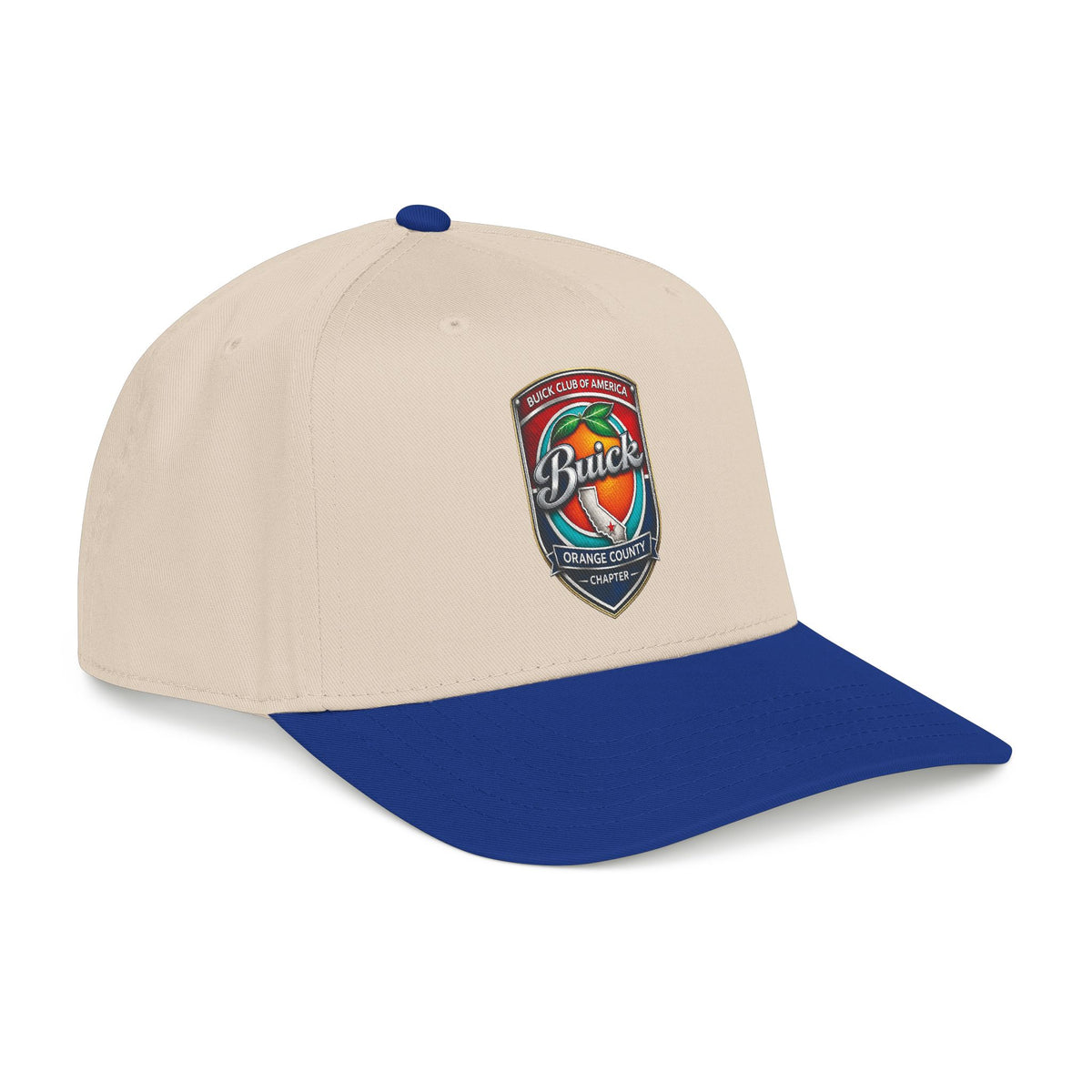 Buick Orange County Chapter Baseball Cap — Vintage Logo Mid-Profile Hat