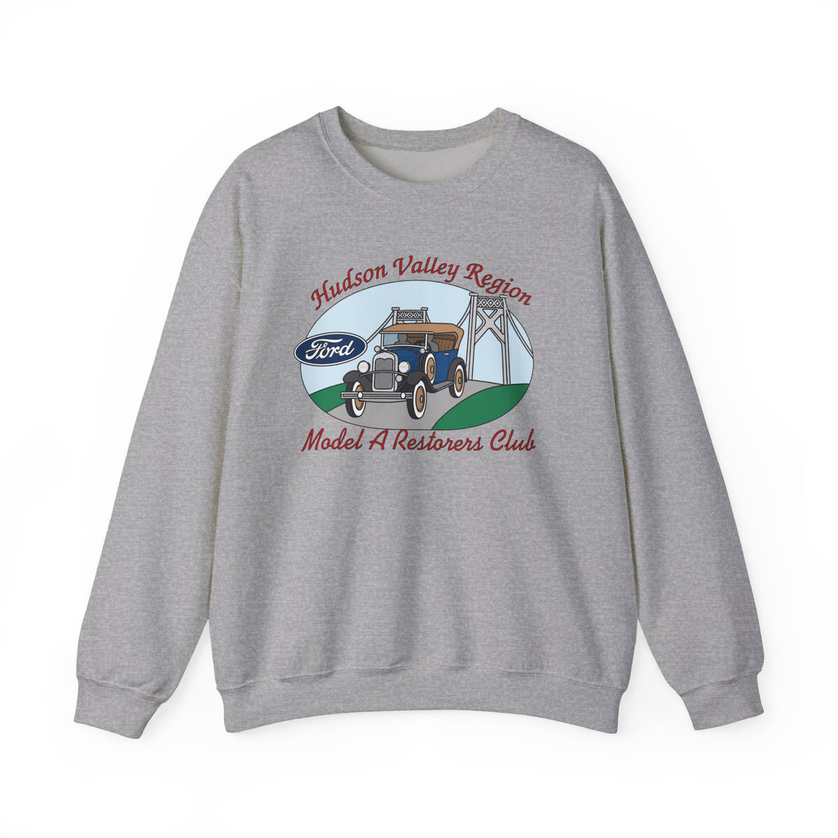 Hudson Valley Model A Restorers Club Crewneck Sweatshirt — Unisex Heavy Blend™ Crewneck Sweatshirt