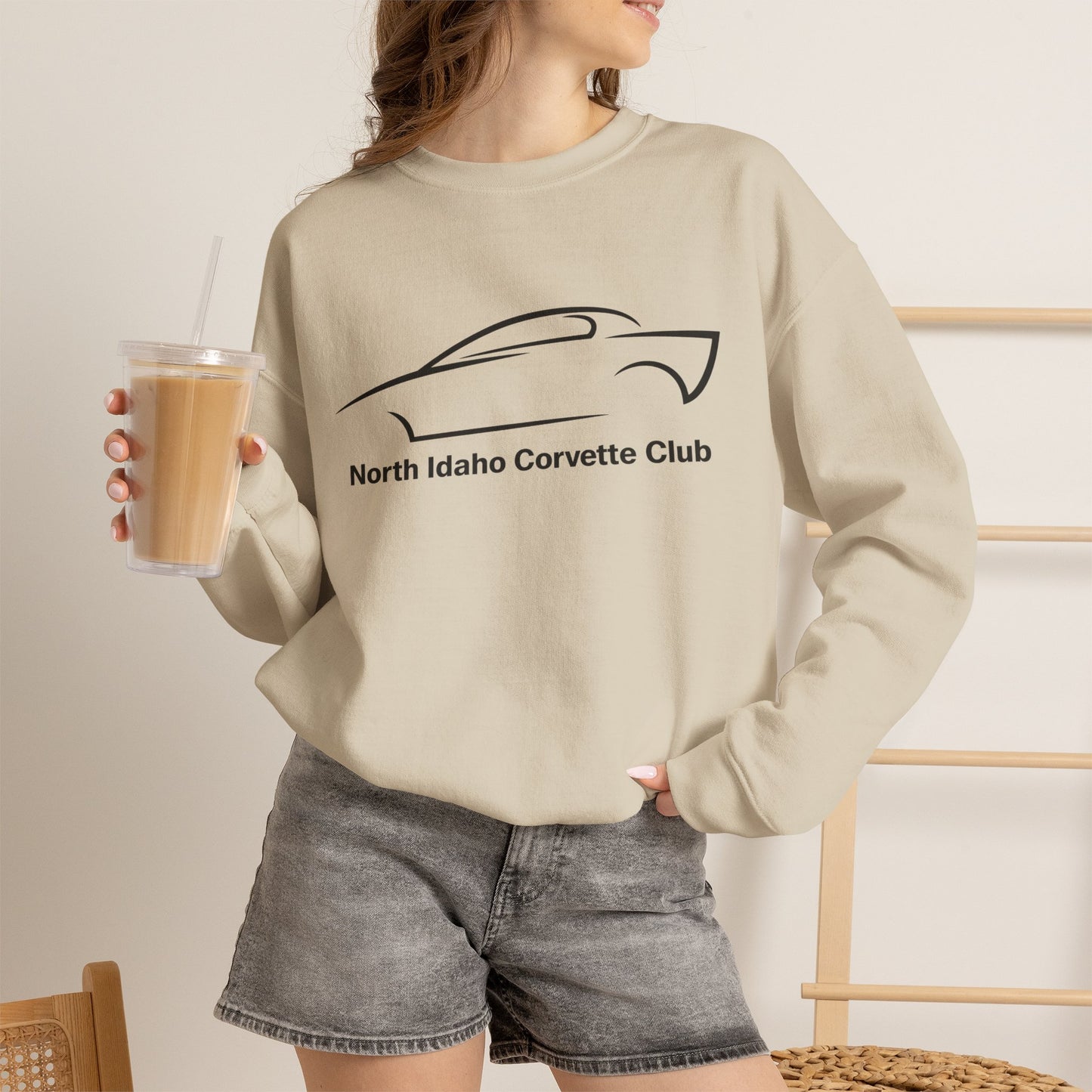 North Idaho Corvette Club Unisex Heavy Blend™ Crewneck Sweatshirt