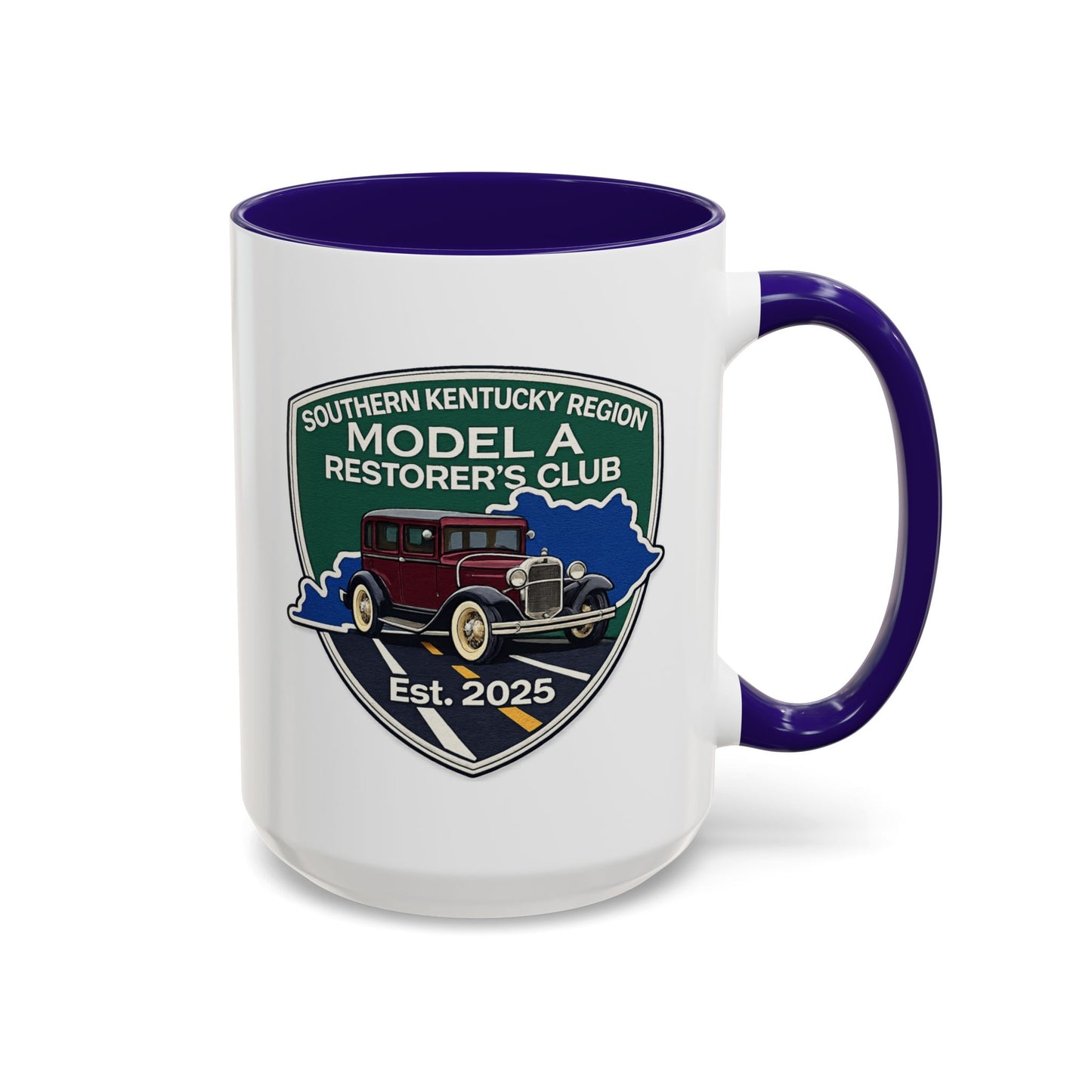 Southern Kentucky Region Model A Restorer's Club Club Mug — Southern Kentucky Region Est. 2025 (11oz/15oz)