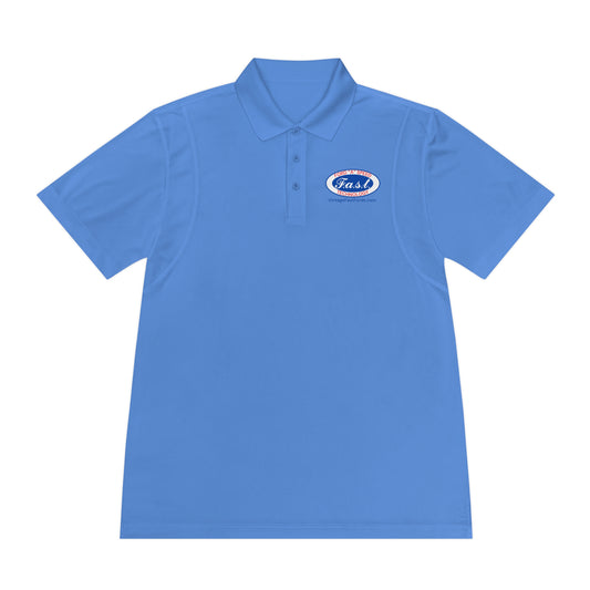 F.a.s.t. Ford "A" Speed Technology Men's Sport Polo Shirt - Classic Athletic Comfort for Casual Outings