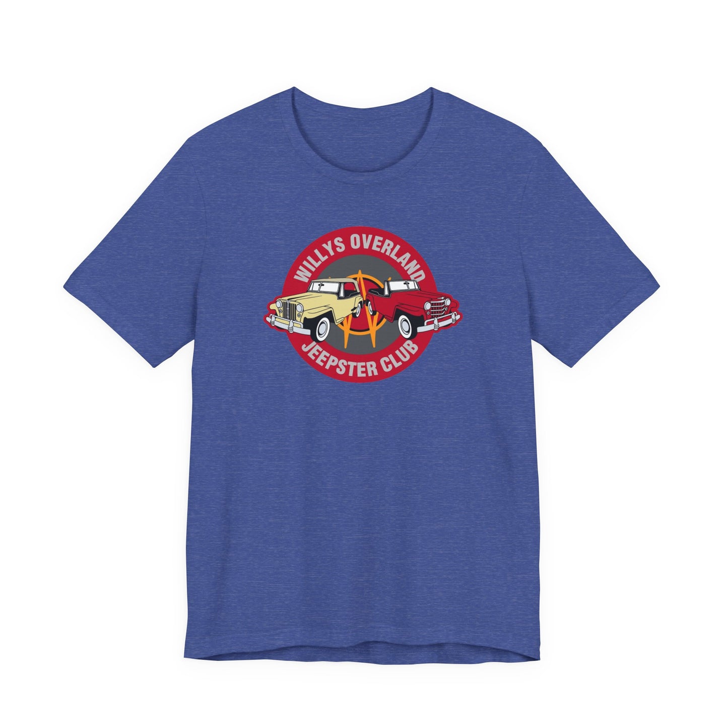 Willys Overland Jeepster Club T-Shirt - Unisex Jersey Short Sleeve Tee