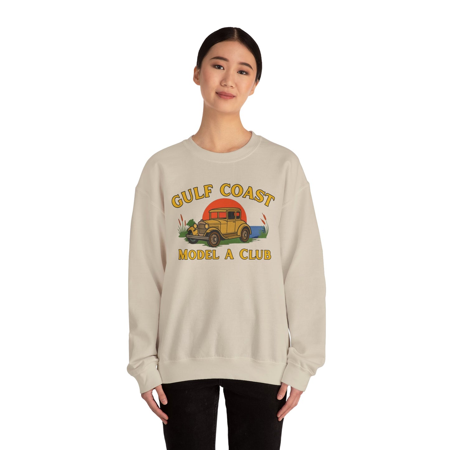 Gulf Coast Model A Club Sweatshirt — Gulf Coast Vintage Car Crewneck