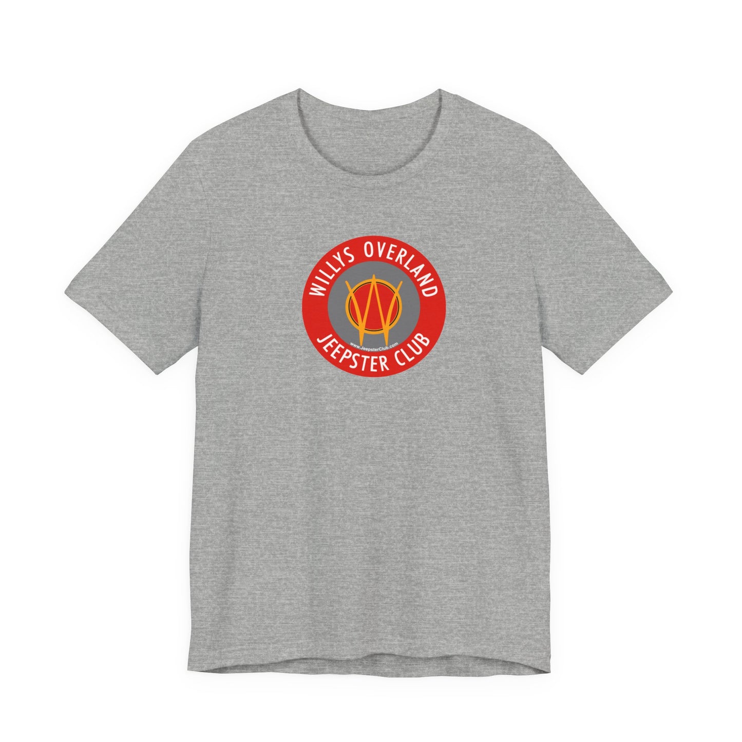 Willys Overland Jeepster Club Graphic Tee - Unisex Jersey Short Sleeve Tee
