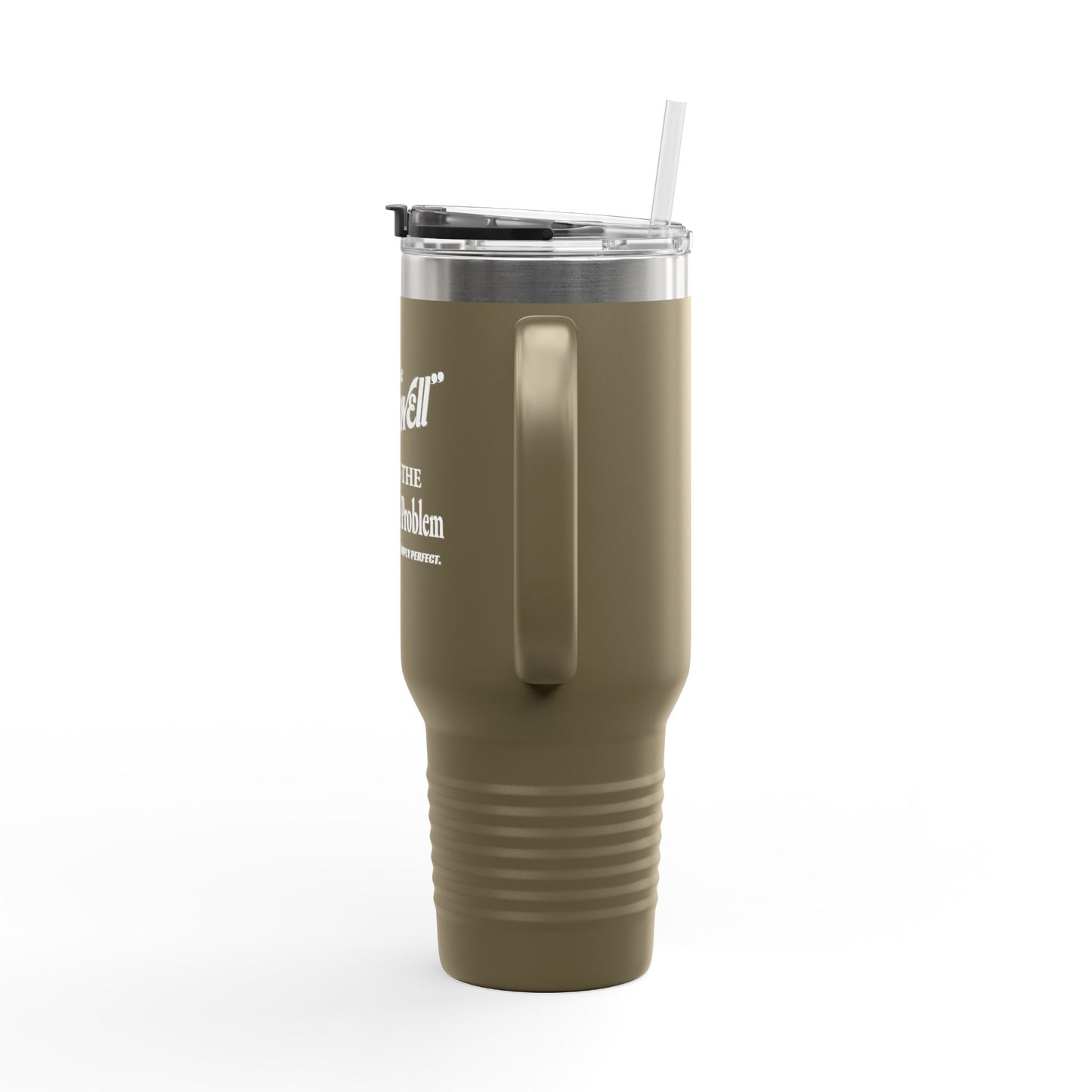 Maxwell Briscoe Motor Club - Insulated Travel Mug - 40oz, Stylish Travel Tumbler, Gift for Coffee Lovers, Reusable Mug for Road Trips