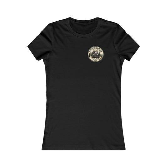 Northern Valley A's Lisbon, NH Women's Favorite Tee - Front and Back Logos