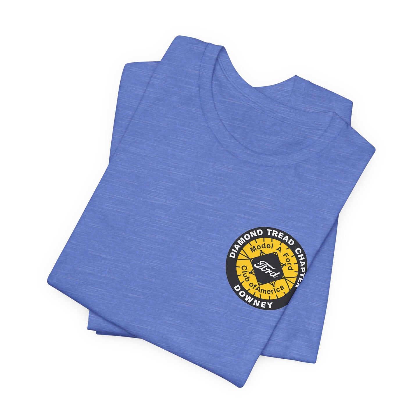Diamond Tread Chapter Downey T‑Shirt - Small Front Logo Only