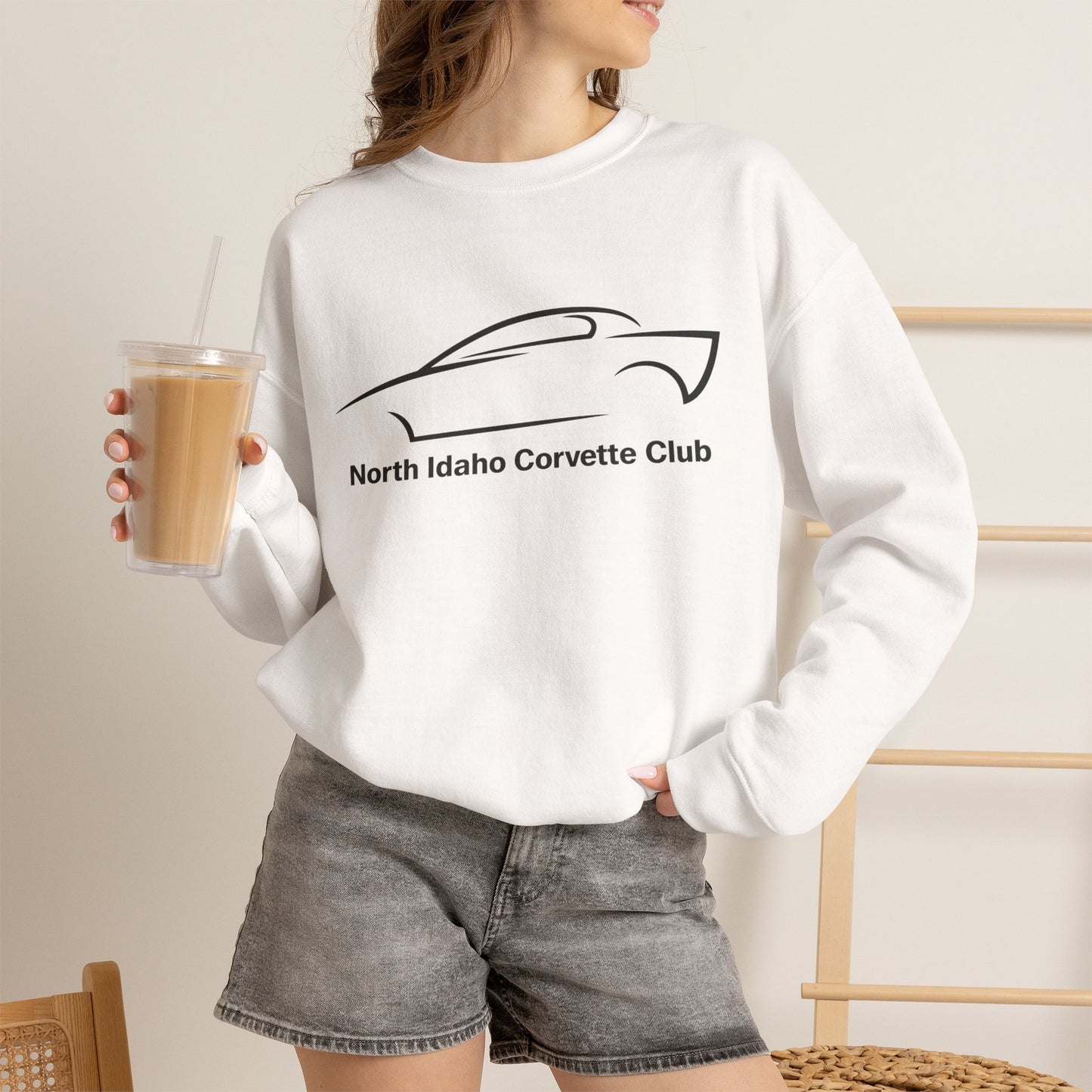 North Idaho Corvette Club Unisex Heavy Blend™ Crewneck Sweatshirt