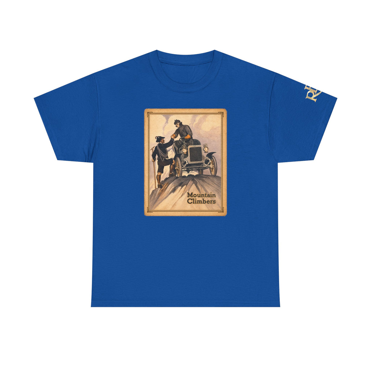 REO Mountain Climbers Vintage Tee — Unisex Heavy Cotton Tee