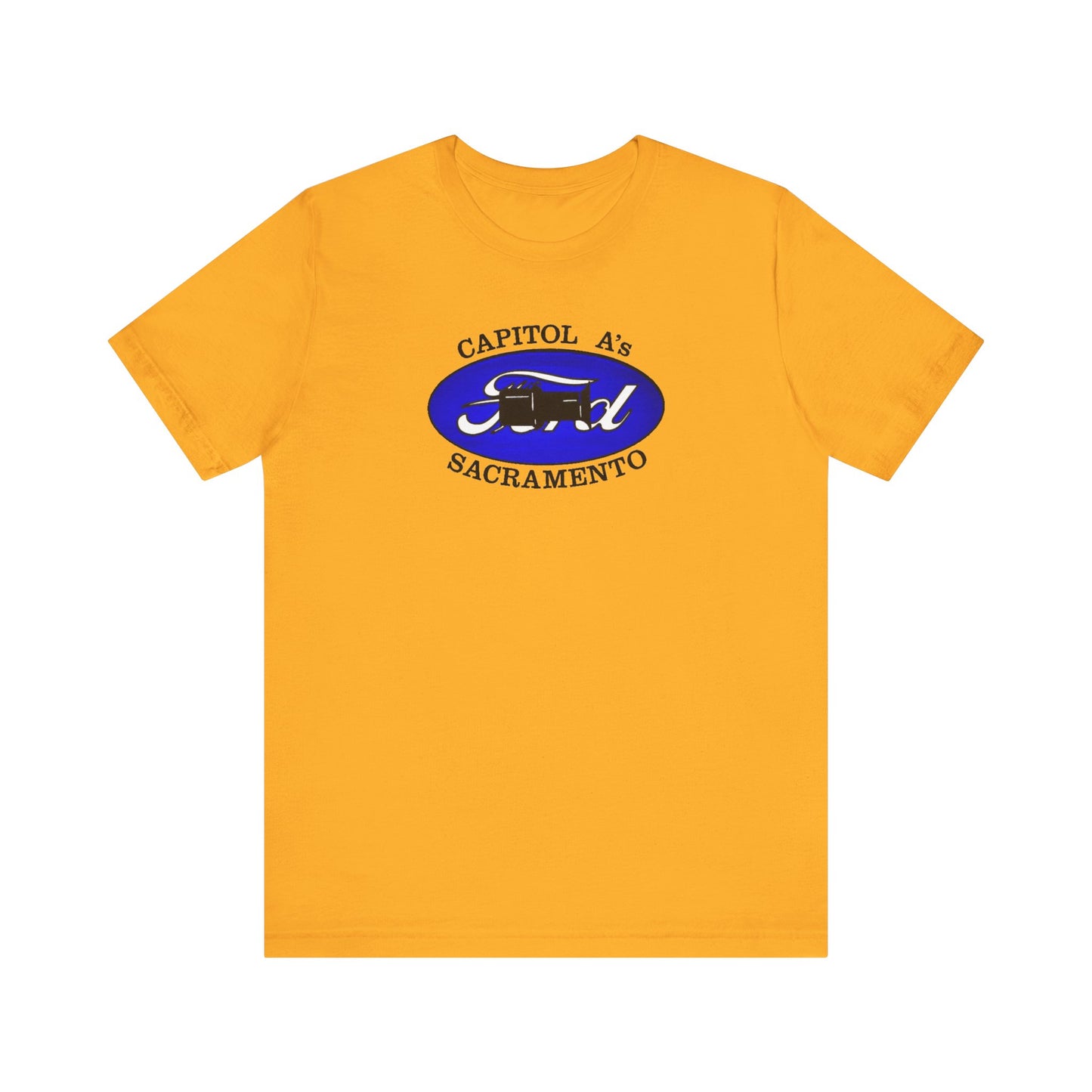 Capitol A's (large front only logo) Unisex Jersey Short Sleeve Tee