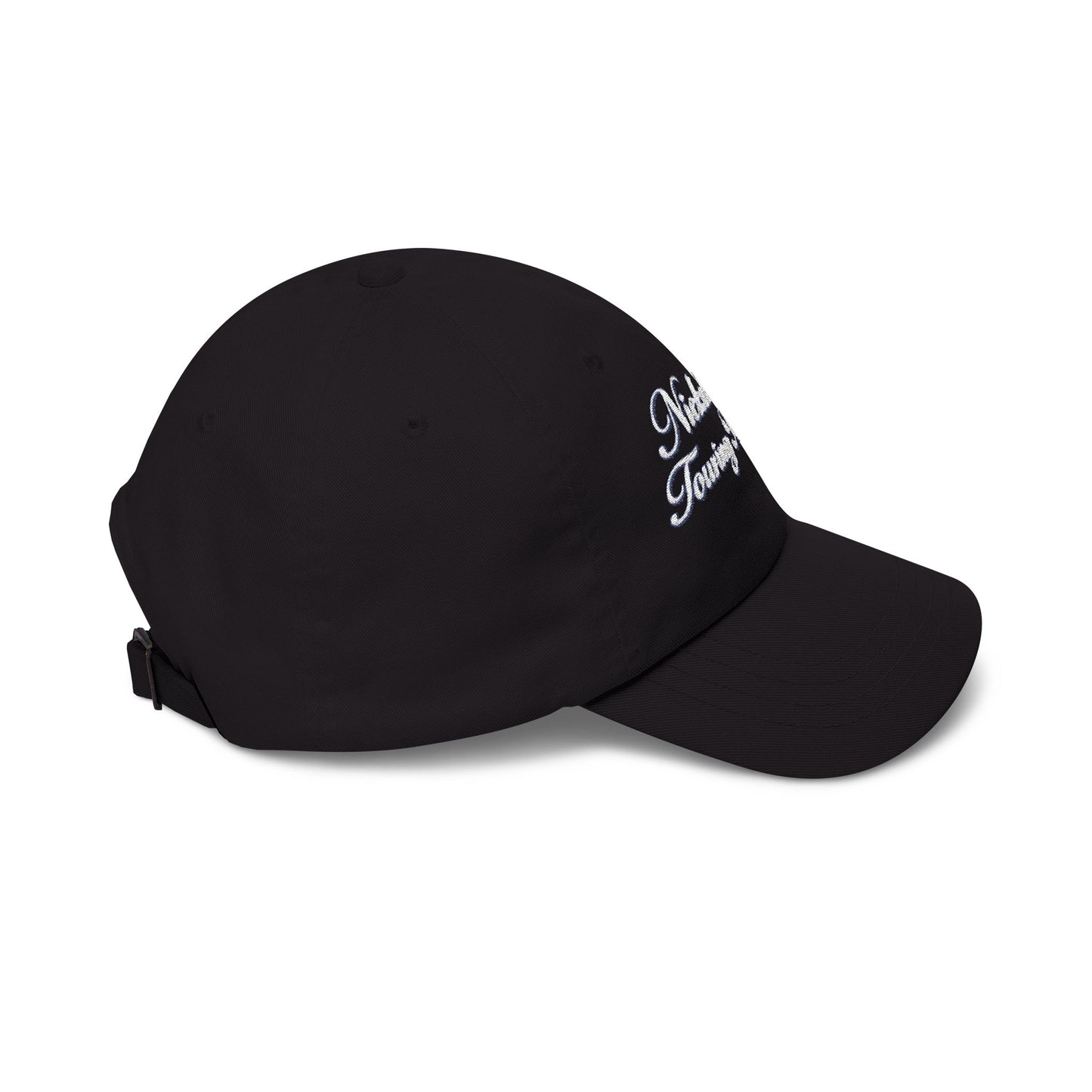 Nickel Era Touring Registry Embroidered Dad Cap — Gold Script