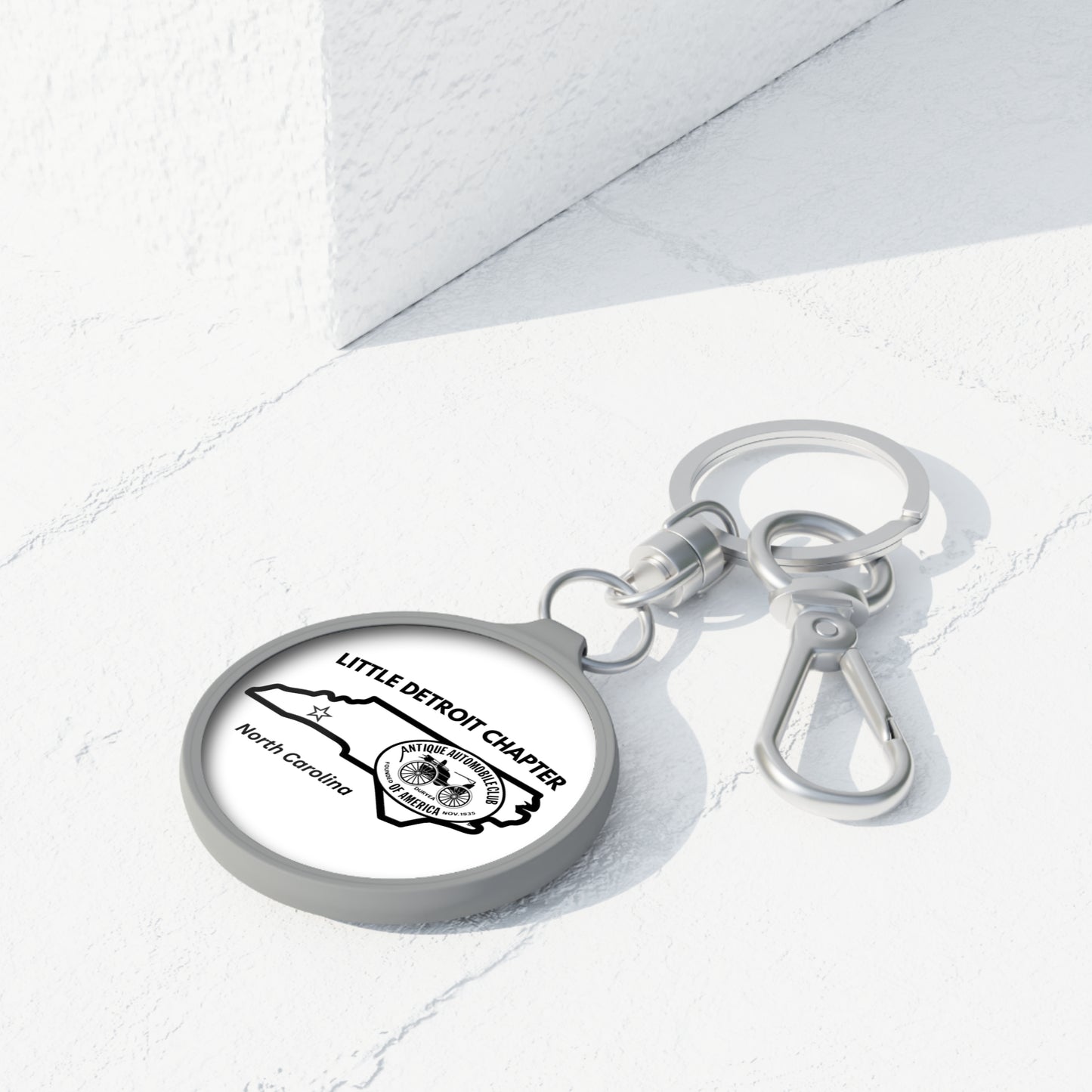 Little Detroit Chapter AACA Keychain Tag