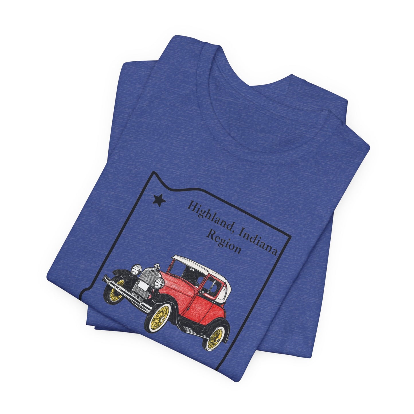 Highland, Indiana Region MARC T‑Shirt — Unisex Jersey Short Sleeve Tee