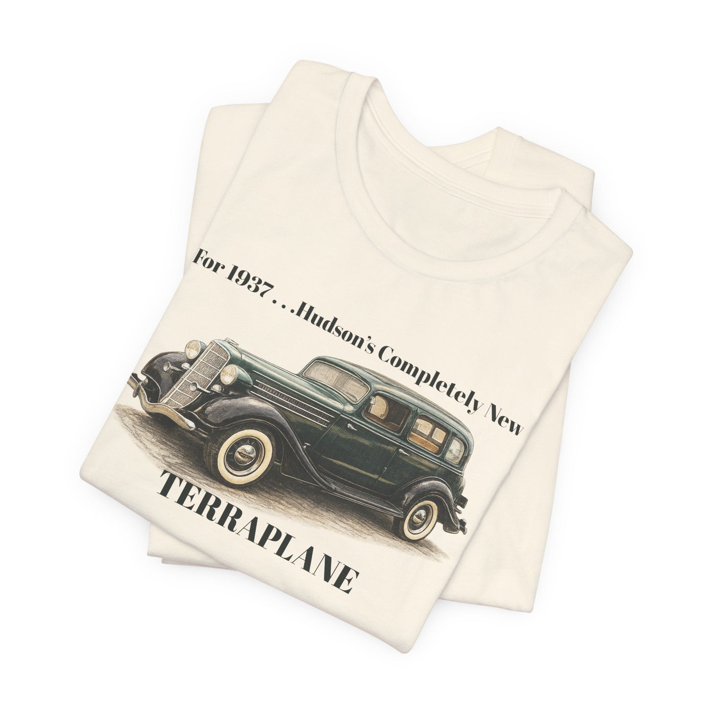 1937 Hudson Terraplane Classic Auto T‑Shirt - Unisex Jersey Short Sleeve Tee