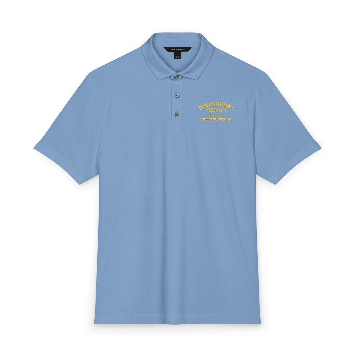 Shenandoah Region AACA Men's Stretch Polo — Embroidered Chest Logo
