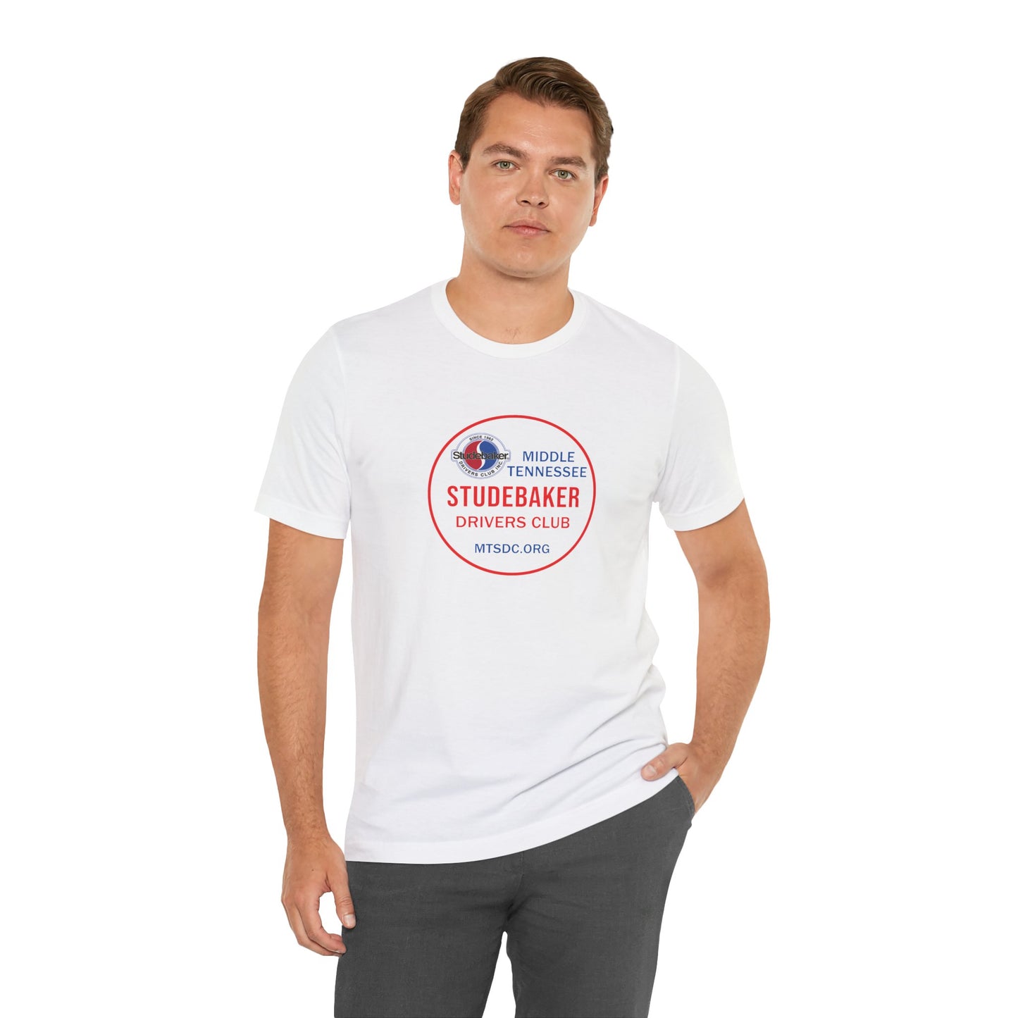 Middle Tennessee Studebaker Drivers Club Chapter Soft Tee — Unisex Jersey Short Sleeve Tee