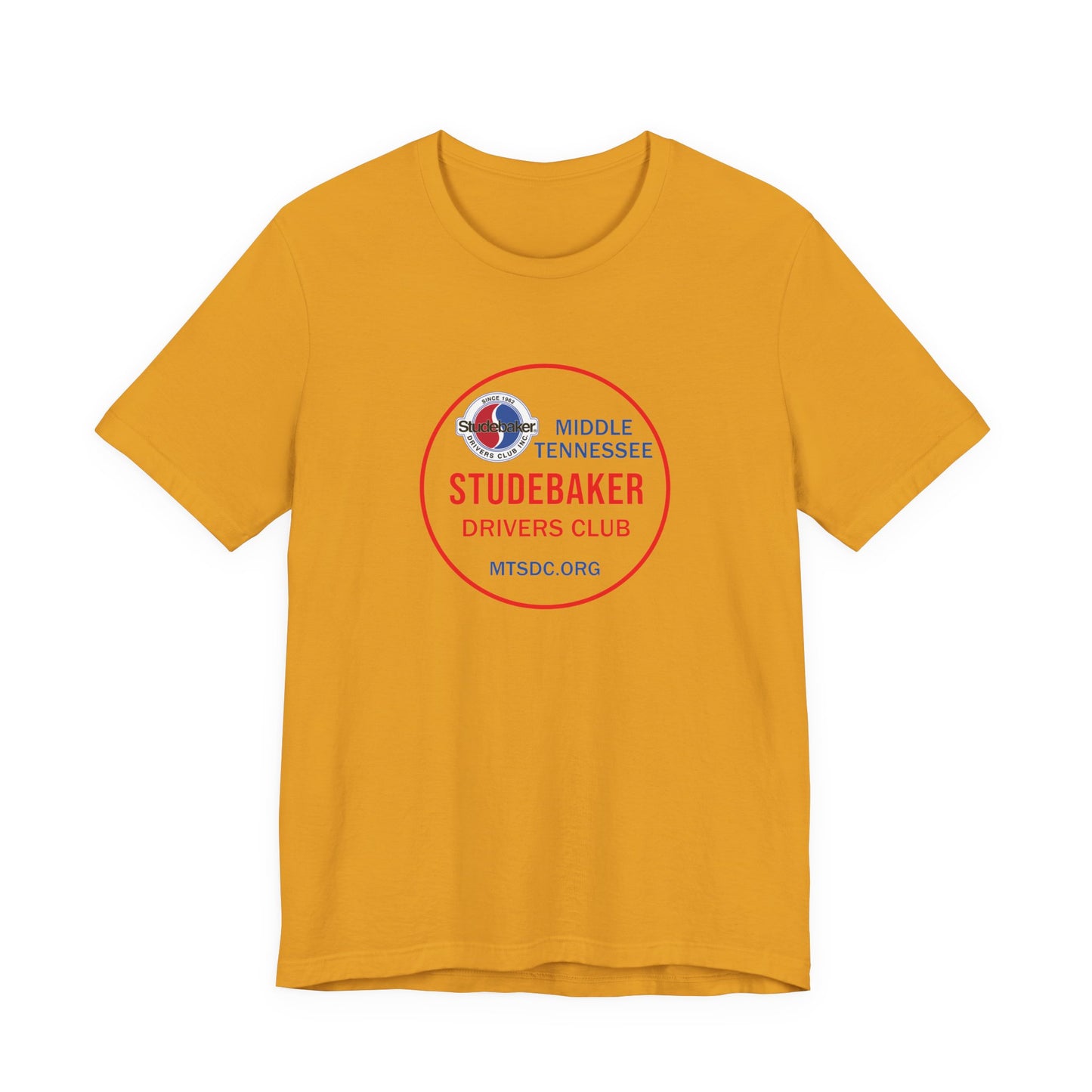 Middle Tennessee Studebaker Drivers Club Chapter Soft Tee — Unisex Jersey Short Sleeve Tee