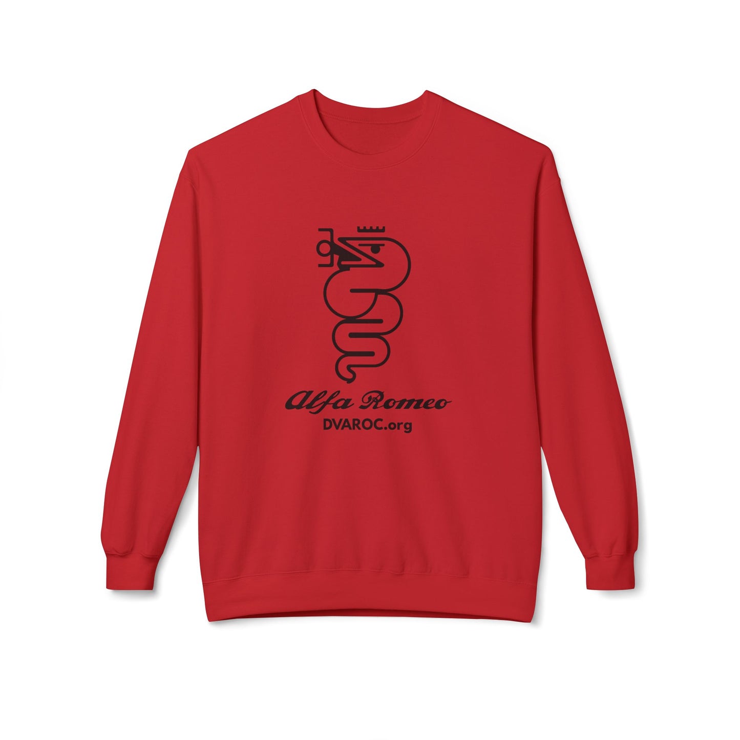DVAROC.org Alfa Romeo Crest Sweatshirt — Crewneck