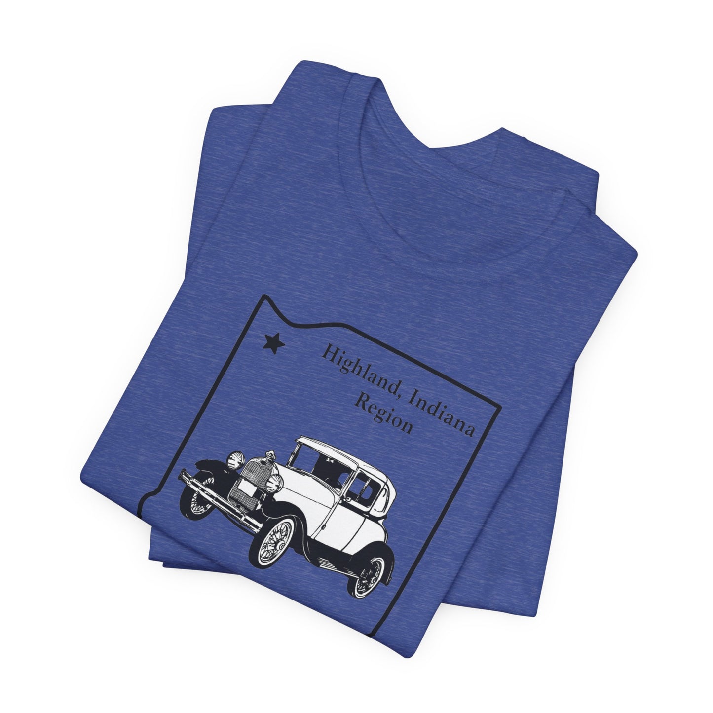 Highland, Indiana Region MARC T-Shirt — Unisex Jersey Short Sleeve Tee