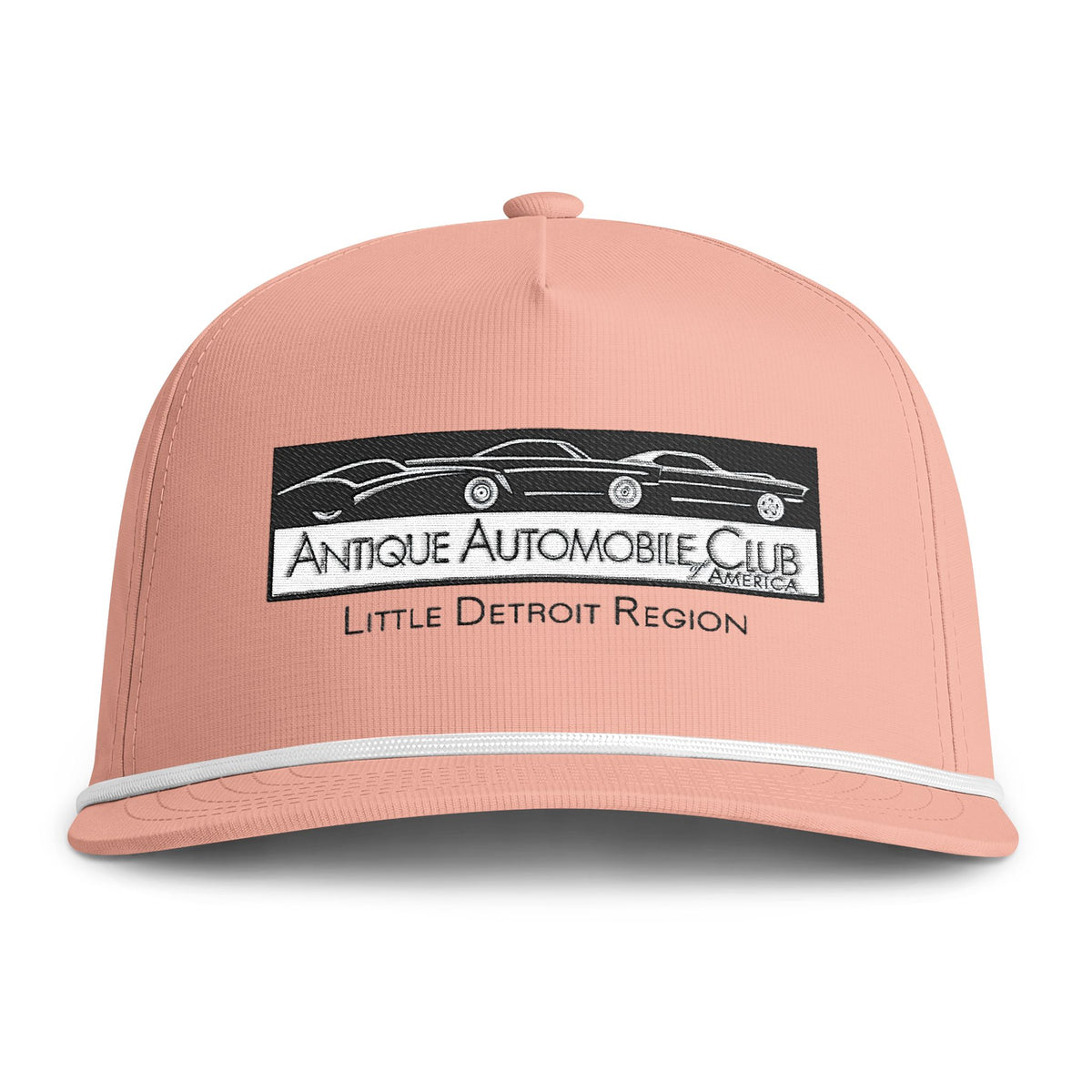 Little Detroit Region AACA Embroidered Snapback Rope Cap
