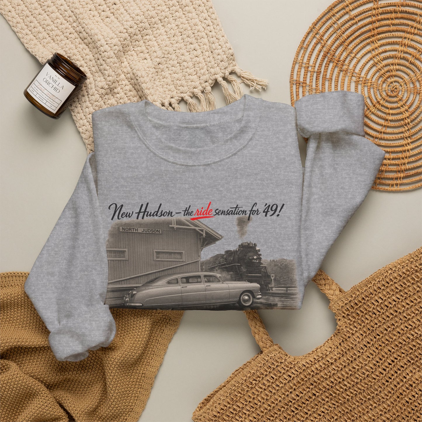 1949 Hudson Commodore Six Crewneck Sweatshirt — (Rick C)