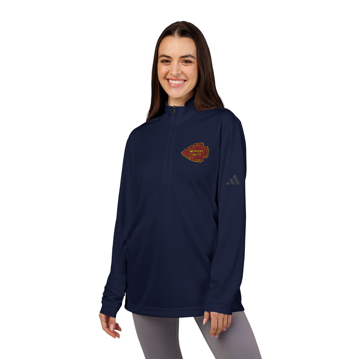 Arrowhead Chapter AACA adidas® Embroidered Quarter-Zip Pullover