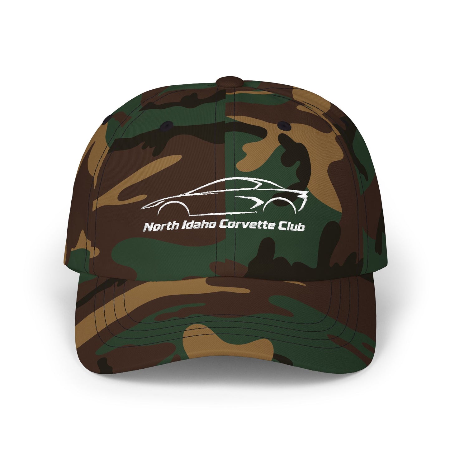 North Idaho Corvette Club Embroidered Dad Hat