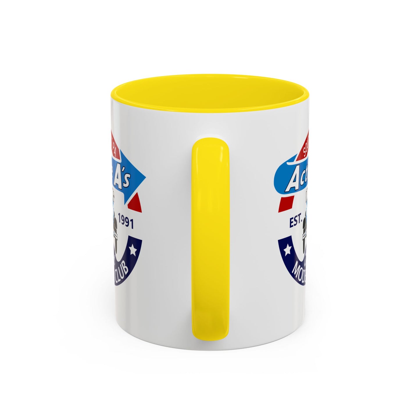 Ford Model A Club Coffee Mug — "Active A's" Southeast PA Vintage Car Design (11/15 oz)