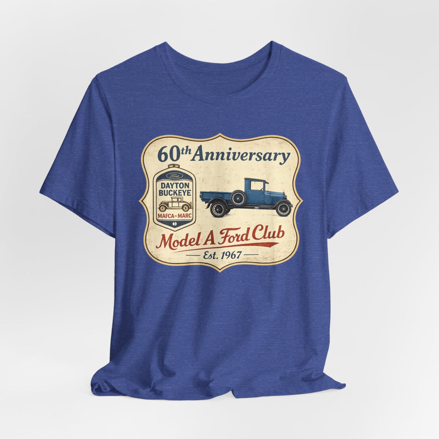Dayton Buckeye Model A Ford Club 60th Anniversary Tee (RBS)