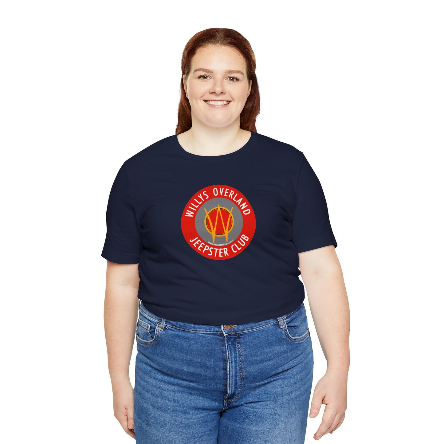 Willys Overland Jeepster Club Graphic Tee - Unisex Jersey Short Sleeve Tee