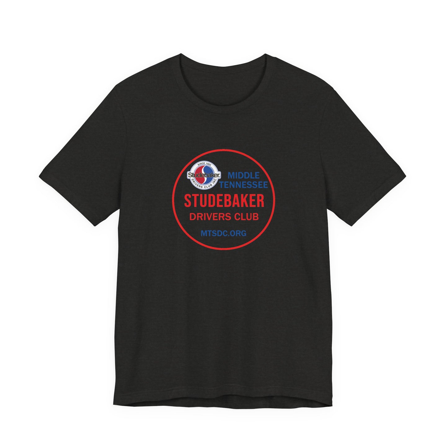Middle Tennessee Studebaker Drivers Club Chapter Soft Tee — Unisex Jersey Short Sleeve Tee
