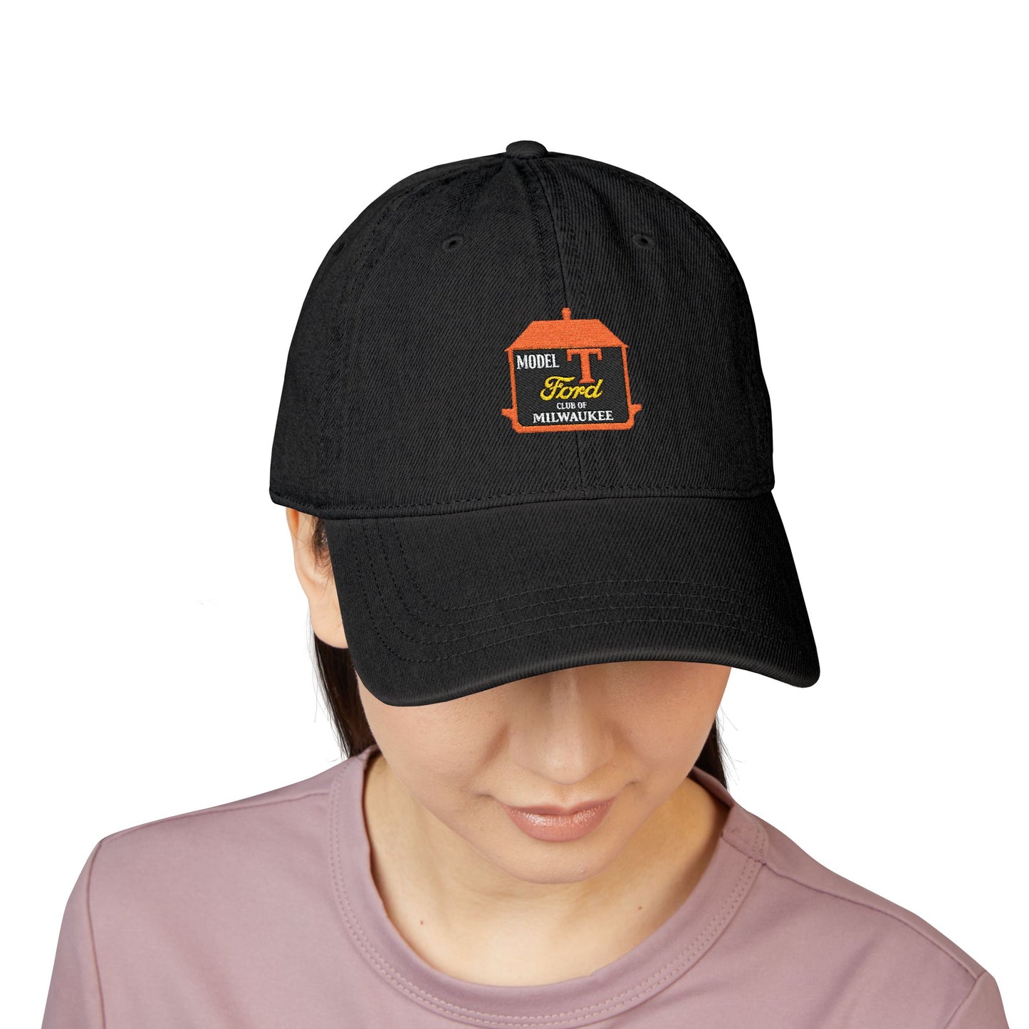 Greater Milwaukee Model T Ford Club Embroidered Denim Hat — Logo Cap