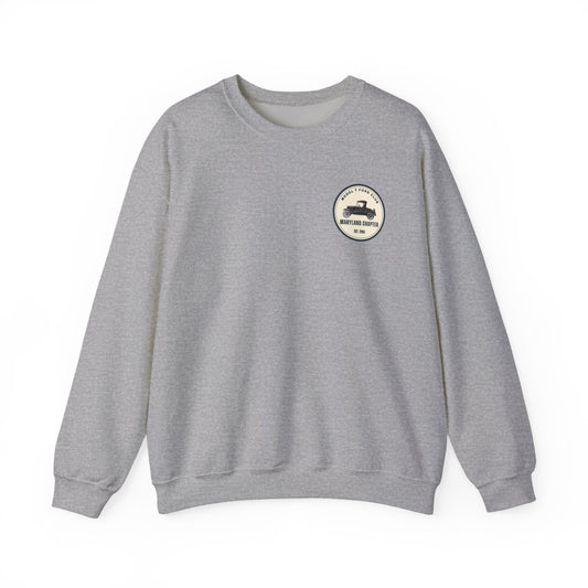 Maryland Chapter (front and back print) Unisex Heavy Blend™ Crewneck Sweatshirt