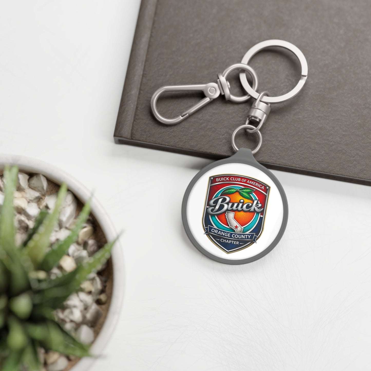 Buick Orange County Chapter Buick Club of America Keyring Tag